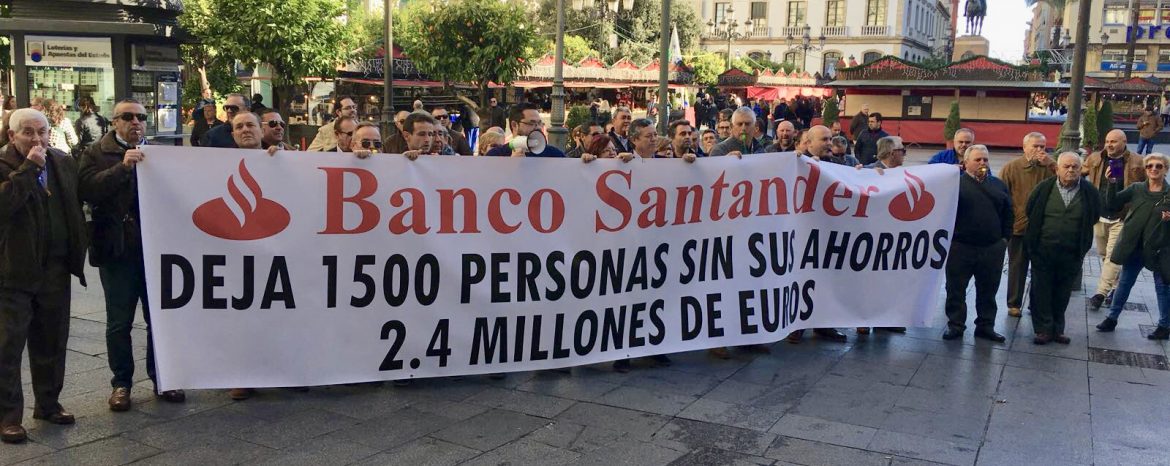 Admitida a trámite la demanda de la cooperativa de Encinas Reales contra Banco Santander tras perder sus socios 2,4 millones de euros