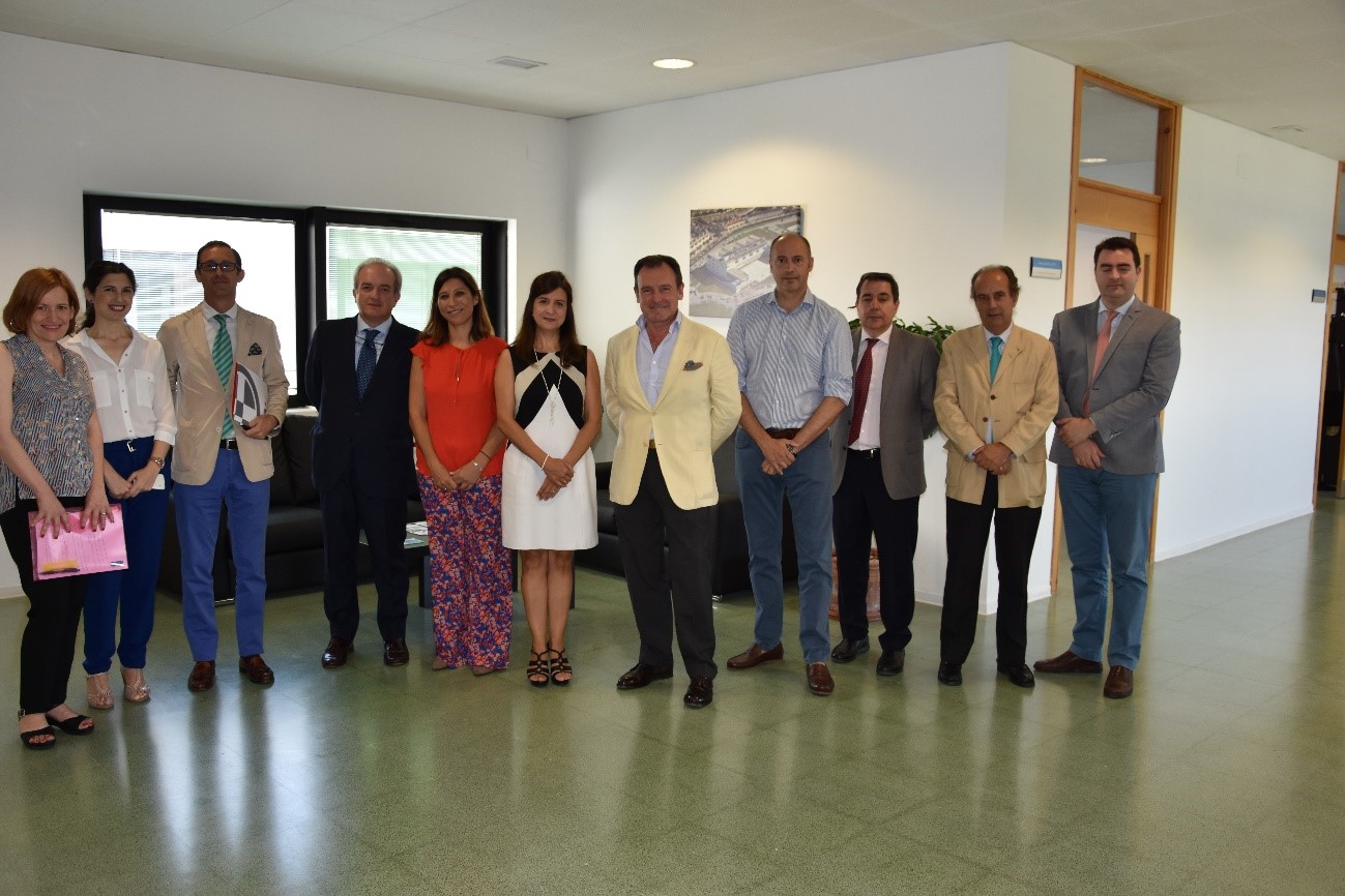 Sanguino Abogados visita las instalaciones del Campus CEU Andalucía tras su acuerdo de colaboración